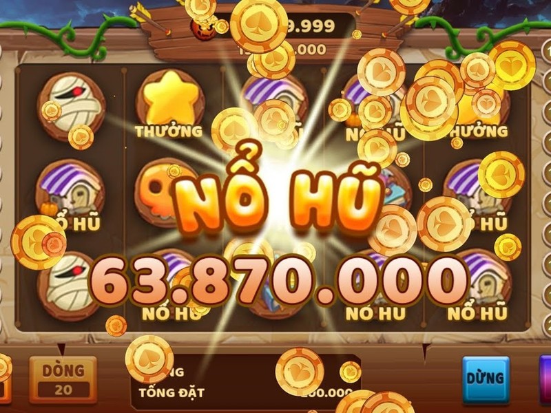 Máy đánh bạc với biểu tượng jackpot tại 98vin