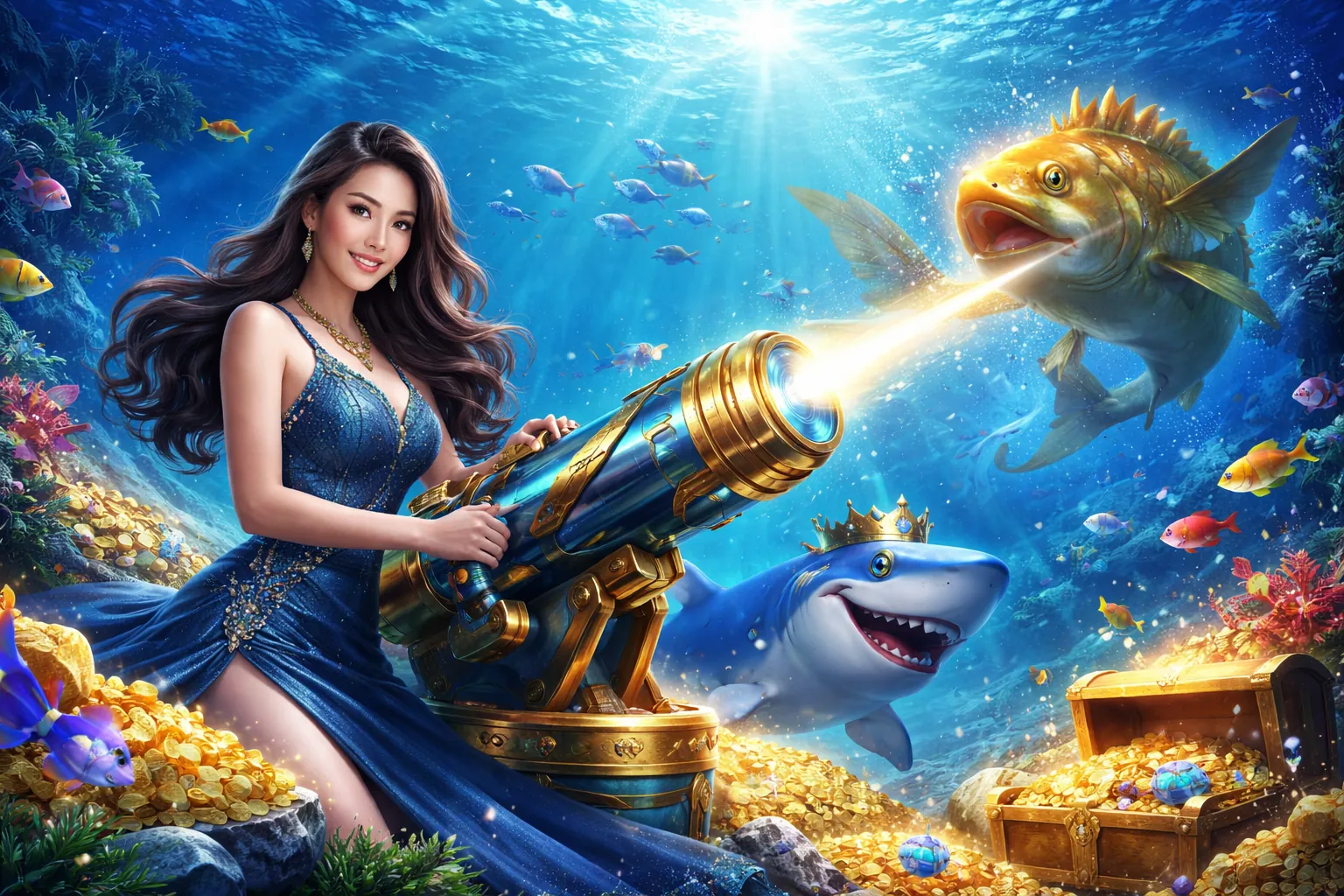 Hình ảnh game bắn cá sống động
