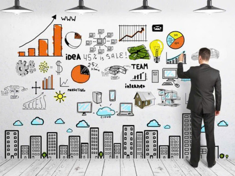 Biểu tượng tối ưu hóa SEO và tiếp thị nội dung